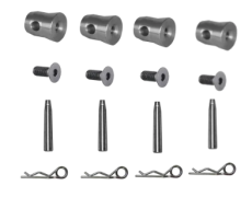 Quatro base Kit Mobil Truss - pack de demi manchons coniques pour quatro