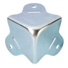 Coin plat pour flight case 3 angles et 3 fixations 48mm