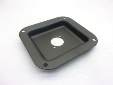 Cuvette 11 x 10 Noire pour 1 embase type D standard