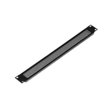 Plaque d'aeration de rack perforations ronde 1U 19