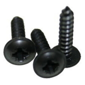 Vis à tête plate 3.5mm X 15 noire
