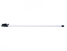 Tube fluorescent avec alimentation et interrupteur blanc 18W 70cm