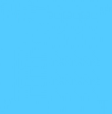 ROSCO 072 – Feuille gélatine 100 x 60cm Bleu azur