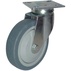 Roulette pivotante avec platine Flight 125m charge 200Kg pour Pied ASD ALT 600