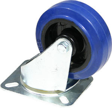 Roulette Guitel pivotante avec platine Flight 80mm