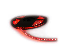 ruban de led 24V 60 leds par m 3528 non étanche rouge