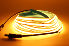 Ruban de led cob jaune 24v 528 leds 14w/m 5M