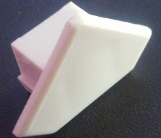 capuchon de terminaison pour profilé d'angle aluminium