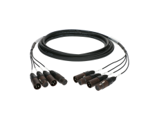 SO4FMX3 Klotz - Câble multipare 2 in + 2 out XLR 3m
