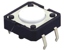 Switch interrupteur à souder 4 pattes - commutateur Omron B3F 4000 12x12x4.3mm 1.27N