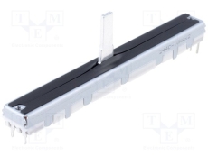 Double potentiomètre Fader 10K Linéaire ALPS 200mW Stéréo - 6 pins