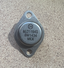 Transistor de puissance NPN MJ21194 250V 16A TO204