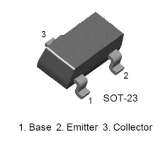 Transistor PNP cms MMBT5401 150V 600mA