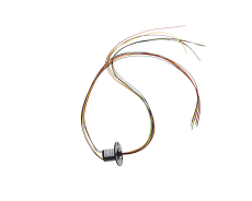 Capsule Slip Ring AC 240V 12.5mm 300Rpm 6 câbles supportant 2A