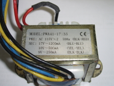 Transfo pour machine à brouillard HQ Power VDP600HZ et VDL600HZ