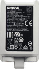 Batterie Lithium rechargeable Shure SB903 pour micro SLXD1 et SLXD2