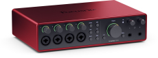SCARLETT4-18I16 Focusrite – Carte son 18 entrées, 16 sorties