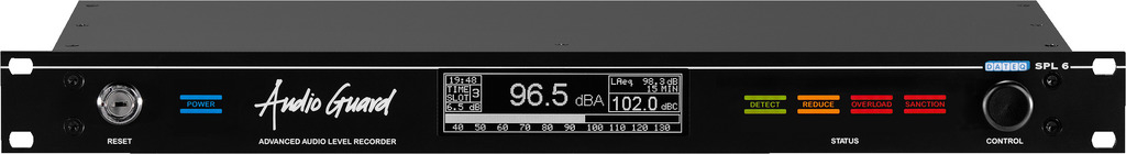 SPL-6MK2 Dateq Limiteur son acoustique 2 voies avec mesure et enregistrement
