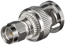 Adaptateur SMA mâle vers BNC mâle