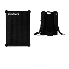 Pack Soundboks 4 B Enceinte autonome Bluetooth 216W 126dB IP65 noire + Support sac à dos