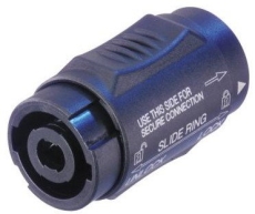 NL4MMX Neutrik - adaptateur Speakon Femelle Femelle 4 points