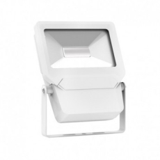 Projecteur led IP65 Plat 50W blanc jour châssis blanc