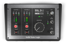 SSL2+ MKII SSL - Carte son USB-C 2 entrées 4 sorties et midi