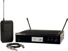 Kit complet BLX14RE rackable Shure pour instrument émetteur et récepteur 10 mW bande M17