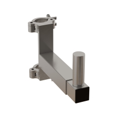 SUP-TEL30S Contestage - Support téléscopique gris alu sur tube 50mm pour enceinte ou projecteur