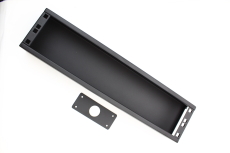 Boitier acier 2U pour face avant de rack standard 19''