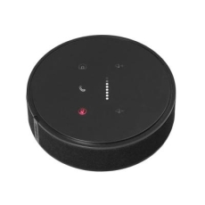 Microphone de table noir Vaddio pour système Huddle shot connectique RJ45