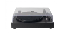 Platine vinyle bois avec vitesse variable et cellule Audio Technica