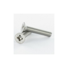 Vis M4 à métaux tête fraisée posidrive 4X25 acier zing