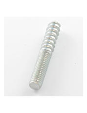 Double filet 8X60 25 Mm fileté bois 35 Mm fileté métaux Acier zingué