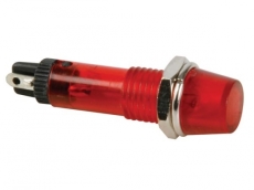 Temoin de présence tension 230v Rouge 8mm