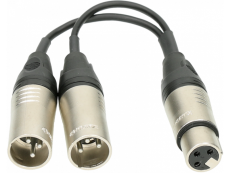 XLR-YSPLIT Klotz adaptateur XLR en Y envoi d'un signal symétrique sur 2 entrées