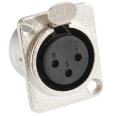 Embase femelle XLR 3 points type D