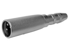 adaptateur XLR 3 mâle vers Jack 6.35 femelle stéréo