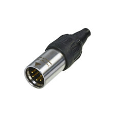 Neutrik NC5MX-TOP - Fiche XLR mâle 5 broches, TRUE OUTDOOR PROTECTED (TOP), contacts dorés
