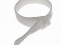attache cable blanc 20cm X 1.25cm à scratch
