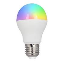 Ampoule led E27 6W RGBW+Blanc chaud 4 zones CCT