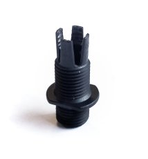 Isolateur serre câble noir pour douille plastique E27