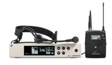 EW 100 G4-ME3-A Sennheiser Système HF complet émetteur récepteur micro serrre-tête ME3 bande A 516-558 MHz
