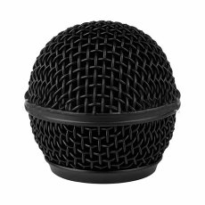 Grille pour micro type Shure noire