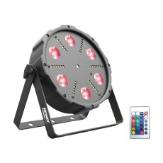 Projecteur multifonction Power lighting 9 leds 9w  laser et strobe