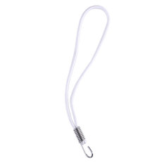 Corde attache rideau ou bache elastique blanc 5 X 200