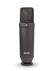 NT1-KIT RODE Microphone à condensateur noire cardioïde avec suspension SM6 et câble XLR