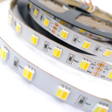 Ruban led 24v IP20 Blanc chaud Blanc froid CCT 60 leds/m 5m
