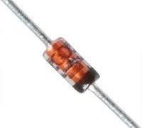 Diode simple Zener, 6.8 V, 1 W, DO-41 (DO-204AL), 2 Broche(s), 200 °C, Traversant