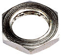 Ecrou zingué 6 pans pour tige filetée  M10X1